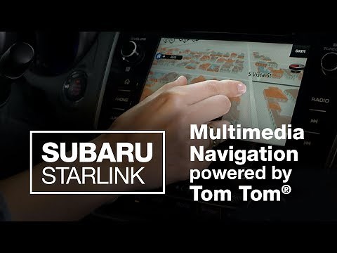 Subaru TomTom Navigation System (2018 Updated)