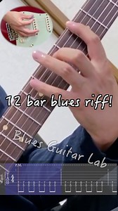 64K views · 357 reactions | 12 bar blues rhythm guitar pattern/riff...