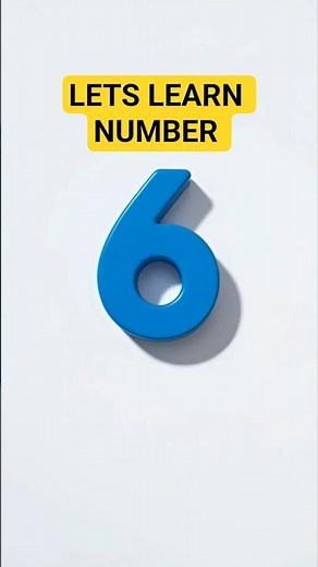 Learn Number Six (6) | SIX Spelling | Fun Numbers for Kids