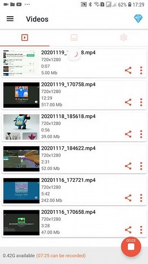 How to use AZ Screen Recorder.