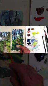 Paint Trees Like an Impressionist