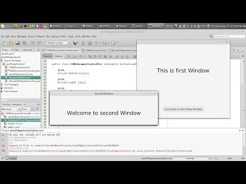 JavaFX - Opening an FXML file in New Window
