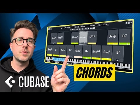 Create a Chord Progression with Ease | Your First Steps in Cubase