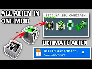 Ben 10 Full Universe mod For Minecraft pe l Minecraft Mods ll