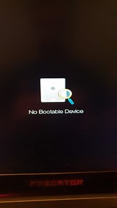 Empty Boot priority order list and No Bootable Device - Acer Community
