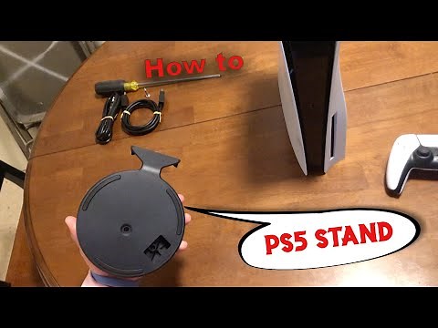How To Put The Ps5 Stand (Vertically) PS5 Tutorial