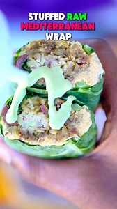 48K views · 1.6K reactions | Mediterranean Collard Green Wrap using...