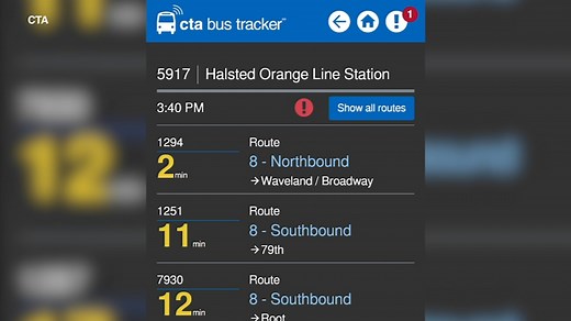 CTA upgrades bus tracker website with new GPS feature