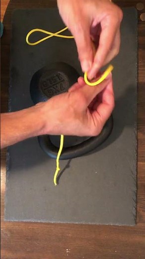 How To Tie A Super Easy Fixed Loop Knot (The Arbor Knot)