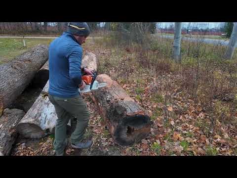Not Feeling Great, But the Firewood Won’t Cut Itself