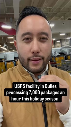 WUSA9 on Instagram: "WUSA9 shows you what it takes for USPS to deliver your packages."