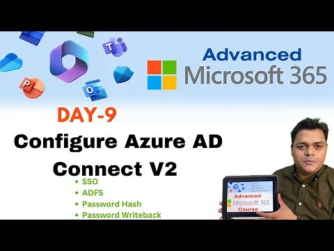 How to configure Azure AD connect step by step guide ! Password writeback and SSO Setup !