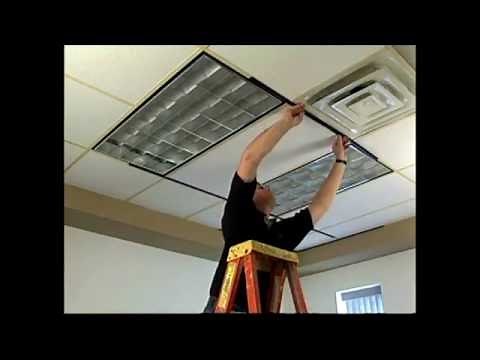 GridMAX Ceiling Grid Cover Installation