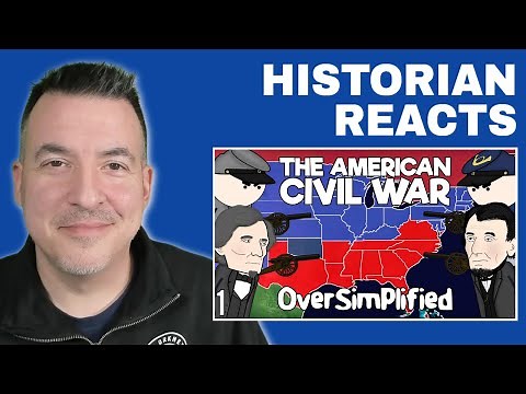 The American Civil War - Oversimplified Reaction (Part 1)