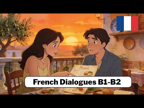 10 French Dialogues B1-B2 | Intermediate Learners