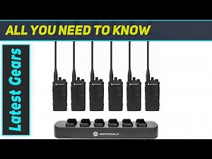Motorola Solutions RDU4100: The Best Two-Way Radio Walkie Talkies for Maximum Range and