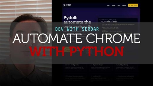 Easier Chrome browser automation with PyDoll