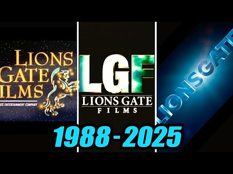 Evolution of Lionsgate logo | 1988-2025