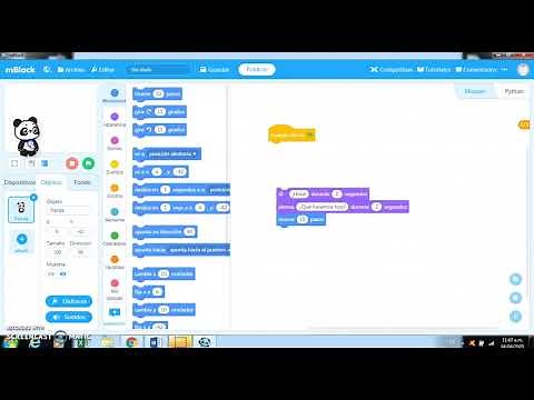Conociendo mblock 5 Tutorial en español