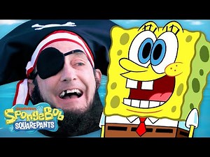Every 'Patchy the Pirate' Scene EVER! 🏴‍☠️ | 45 Minute Compilation | SpongeBob