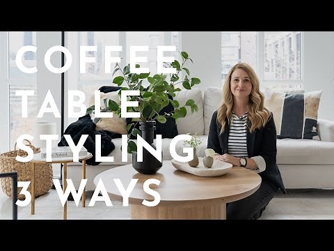 Coffee Table Decorating Ideas | Interior Design