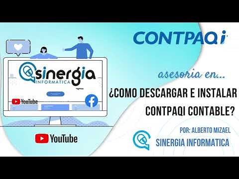 PASO A PASO📑 DESCARGAR E INSTALAR🛰 CONTPAQi CONTABLE😃 desde CERO👾