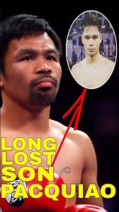 The Long Lost SON of Manny Pacquiao - Eman Bacosa Pacquiao 😮 #mannypacquiao #boxing #sports