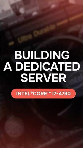 Dedicated server build on Intel® Core™ i7-4790 — 4C/8T, 3.6–4.0 GHz, stable 24/7.