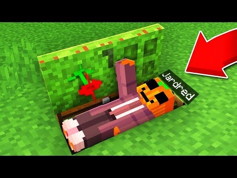 Hice Una PUERTA SECRETA en LA TIERRA para ESCONDERME!