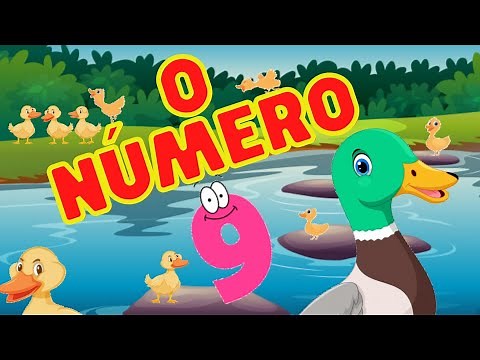 O número 9 (nove) | Aprenda de forma divertida | Animado | Tutube Kids