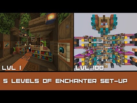 5 Creative Enchanting Table Setups | Ultimate Guide for Minecraft!