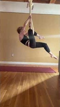 Aerial Back Straddle to Bow & Arrow | Heart Opening Strength & Spinal Freedom