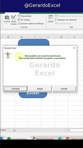 MsgBox Personalizable #vba #excel #msgbox #udf
