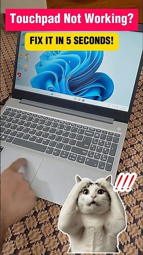 Don't Panic! ✅ Fix Your Laptop Touchpad Instantly #shorts #tech #tutorial
