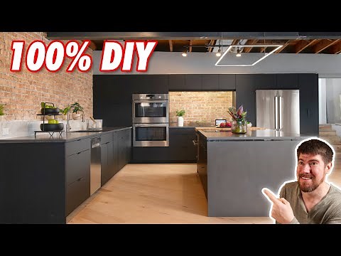 5-month Timelapse - DIY Dream Kitchen Renovation
