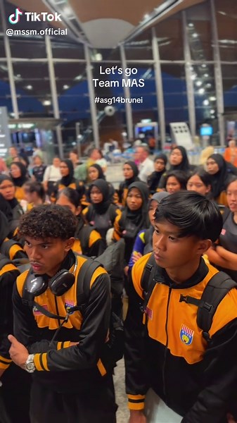 Let’s go MSSM 💪🏻 #ASG14Brunei #MSSM #TeamMAS