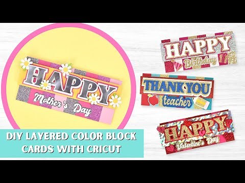 How To Make Layered Cricut Cards For Beginners: DIY Greeting Card Ideas For All Occasions