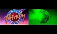 Mix of 2 videos from youtube : The SLN! Family Channel Logo Comparison