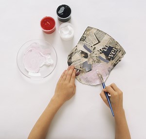 How to Make a Paper Mache Mask
