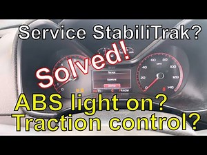 GMC Stabilitrak ABS: how to diagnose and fix. hub assembly