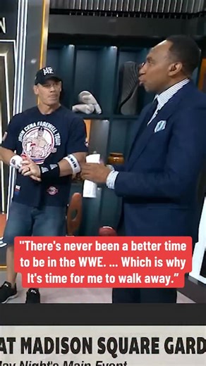 John Cena talks about his final match in Madison Square Garden ❤️ | ESPN First Take