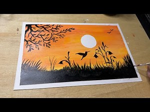 How to Draw a Beautiful Sunset: A Beginner's Guide