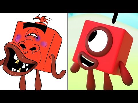 Numberblocks - Pattern Palace Drawing Memes | Funny Number Blocks