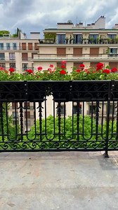 Well, there are worse views... 🥐 © Instagram @lumadeline | British Vogue