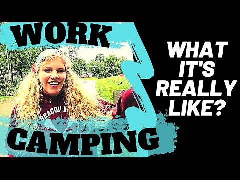 RV Work Camping Jobs | A Day in the RV Life | Full Time RV Living Jobs | Twin Mountain New Hampshire