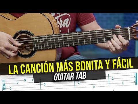 The most beautiful and easiest song on classical guitar