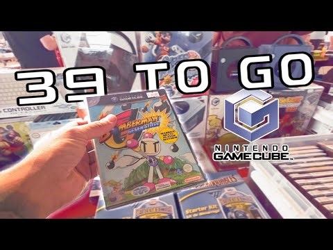 Hunting RARE GameCube Games! Only 39 Left for the FULL SET!