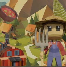 Riverside Ranch by Buzzy Wizzy Studio