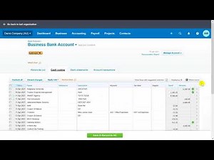 Xero 1- Cash coding in Xero