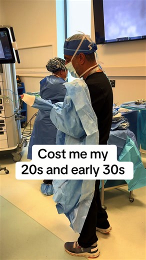 Training to be a board certified fellowship trained bariatric surgeon wasn’t cheap. College for four years, medical school for another 4, then residency for 5 years at up to 100 hrs/week, and then fellowship! But it was worth it! #surgery #bariatricsurgery #school #medicine #cost